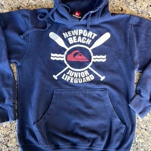 Quicksilver Newport Beach CA jr lifeguard hoodie